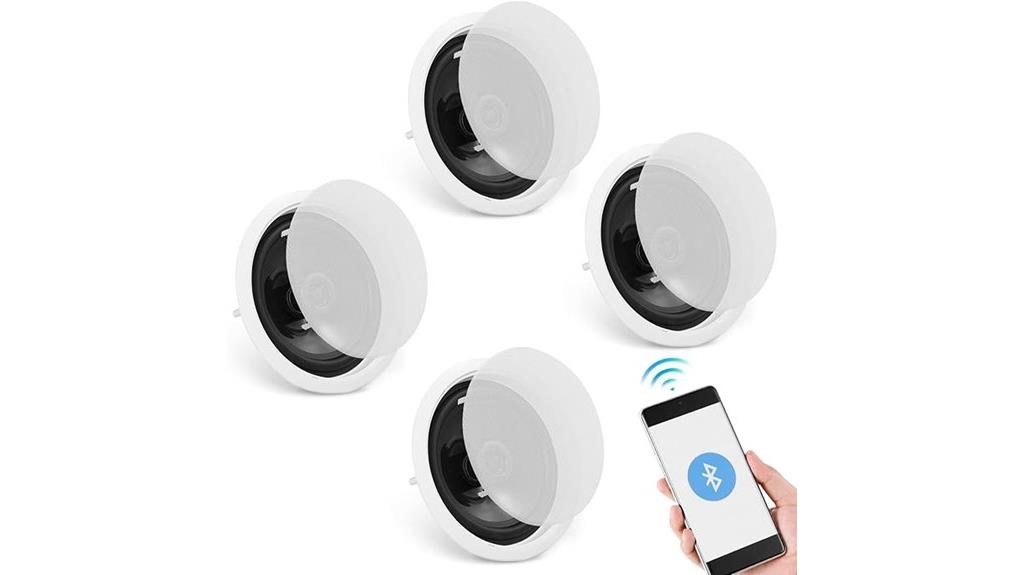 bluetooth ceiling speakers set