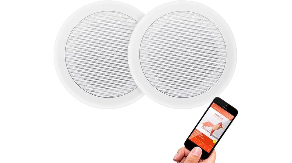 bluetooth in wall speakers system