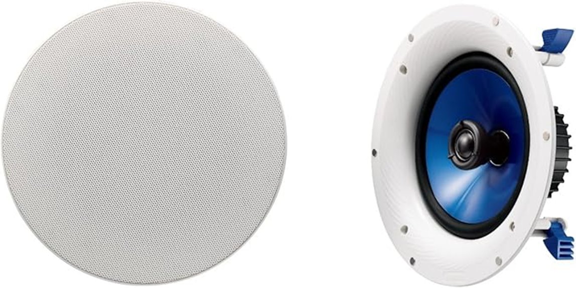 in ceiling 2 way speakers