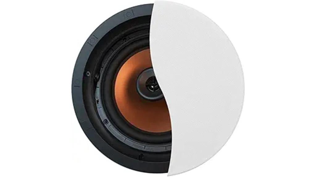 in ceiling speaker white finish