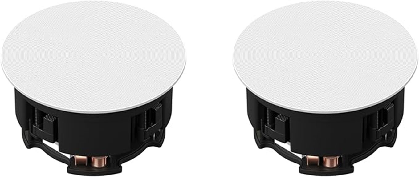 sonos in ceiling speakers installation