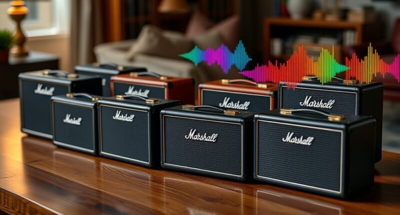 top marshall bluetooth speakers
