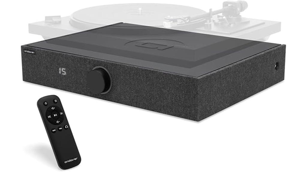 turntable speaker system designed