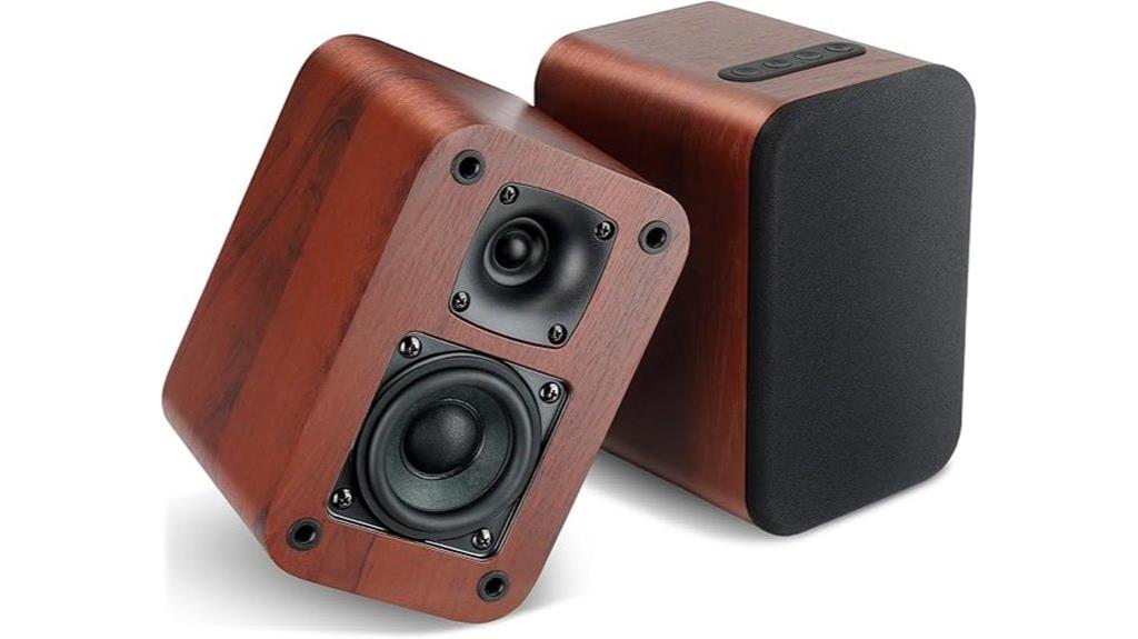 wireless powered bookshelf speakers